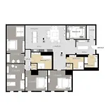 5br+3.5bt Wilson Apt. Lejlighed Prag